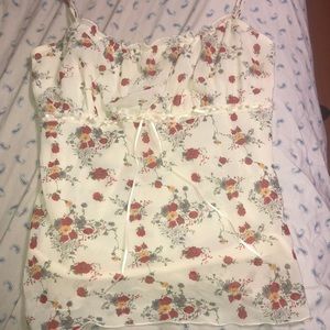 Floral tank top